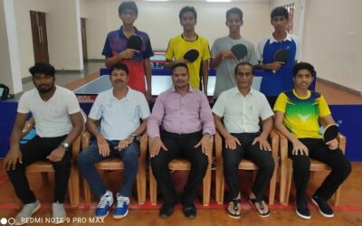 The Table Tennis (Taluka Level) Championship Organised by Directorate of Sports and Youth Affairs