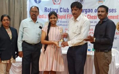 The All India (Under -15 Girls) Rapid Fide Chess Tournament