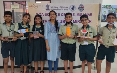 The Scientific Toy Making Competition using Trash, Organised by Science Centre Miramar-Panjim