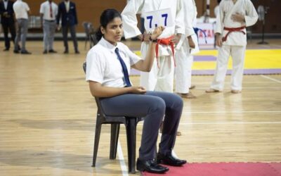 Referee and Judge at the 1st WTBKFI National Karate Championship 2022