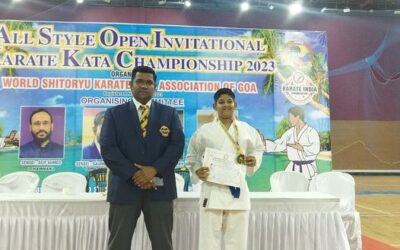 Kata Championship Organised by World Shitoryu Karate Association of Goa.