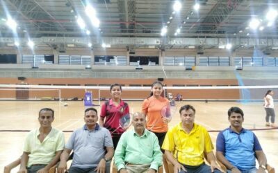 Third Place (Under 17 Girls) Badminton Tournament at the Taluka Level Organised by DSYA