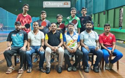 Inter School Under 17 Boys Table tennis competition organised by Directorate of Sports and Youth Affairs