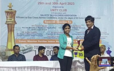 First Unity Club All India Open Fide Rapid Rating Chess Tournament (under -15 girls) in Salcete Taluka