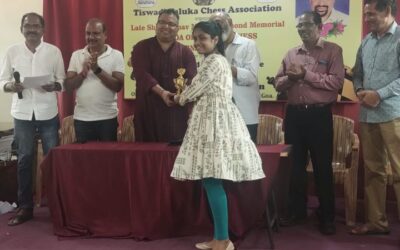 Late Suprabha Mukund Naik Memorial Chess Tournament in the Under 15 Girls Catergory