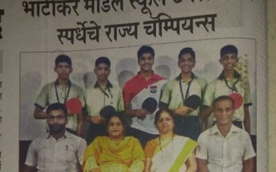 State Champion in Table Tennis as well as in Badminton