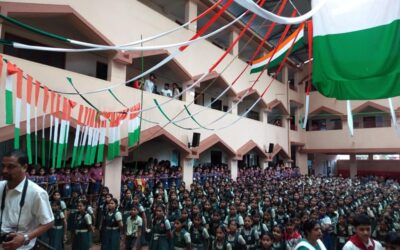 Independence Day in Bhatikar Model High School