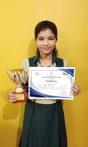 The All Goa Drawing Competition Organised by Directorate of Archives & Archaeology, Government of Goa