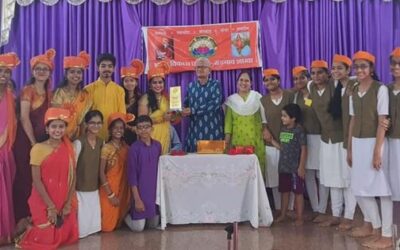 The Patriotic Singing Competition Organised by Bharat Vikas Parishad at the Taluka Level