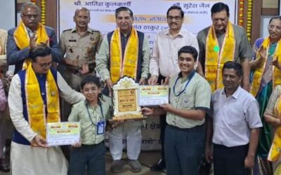 West Zone Bharat Ko Jaano Quiz held at Panvel on 10 December 2023.