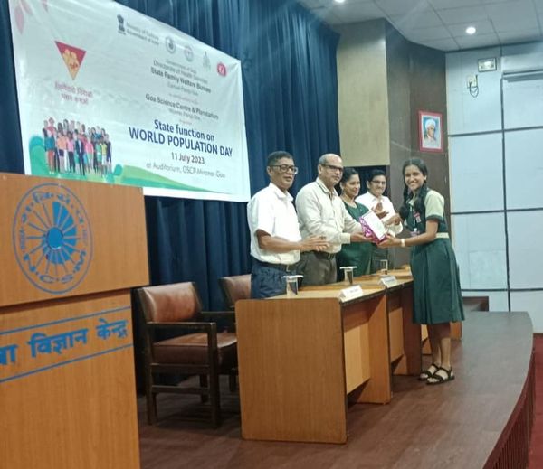 All Goa Elocution Competition Organised by Goa Science Centre