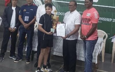 DBO-EDCON ALL GOA MAJOR RANKING TABLE TENNIS TOURNAMENT