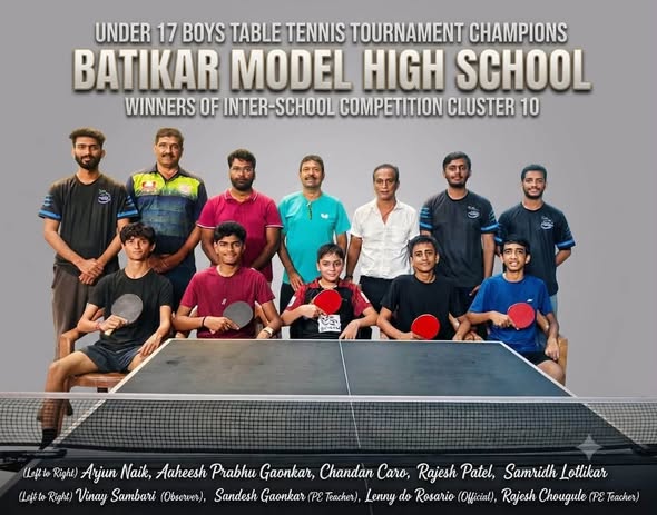 Cluster 10 Inter-School Table Tennis Championship